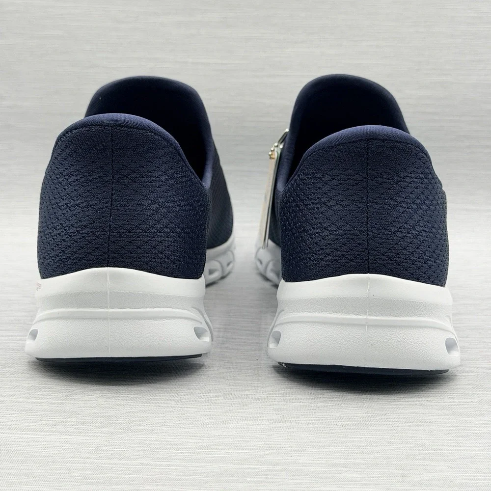 Skechers Glide Step Sneakers Women's 9.5 Blue Lightweight Navy Walking 104547